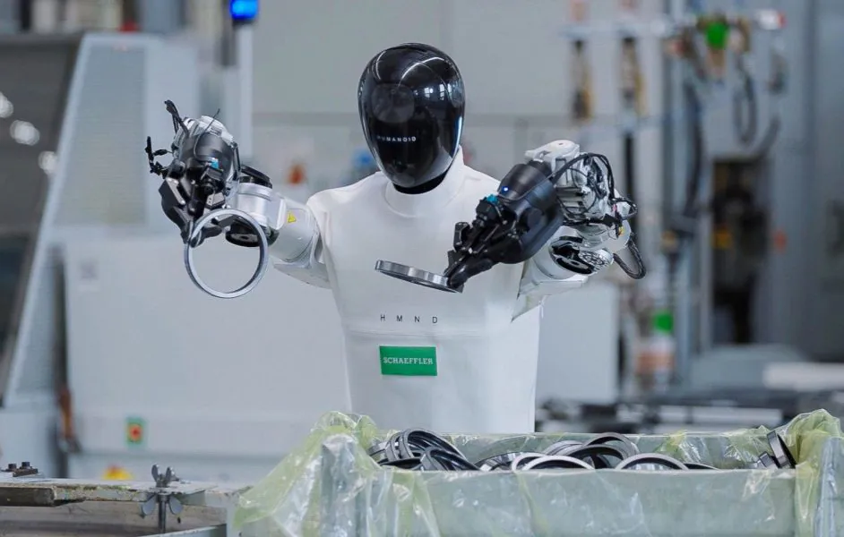 Гуманоїдні роботи заходять у цехи: Schaeffler тестує «фізичний ШІ» на виробництві разом із британською Humanoid
